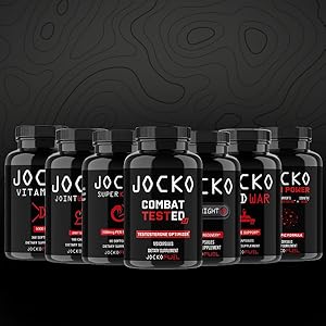 Jocko Fuel Test Booster for Men - Natural Endurance, Stamina, & Strength Booster - Muscle Builder for Men & Nitric Oxide Support with Ginger Root, Shilajit, & Tongkat Ali, 120ct (30 Servings) Cross Sell