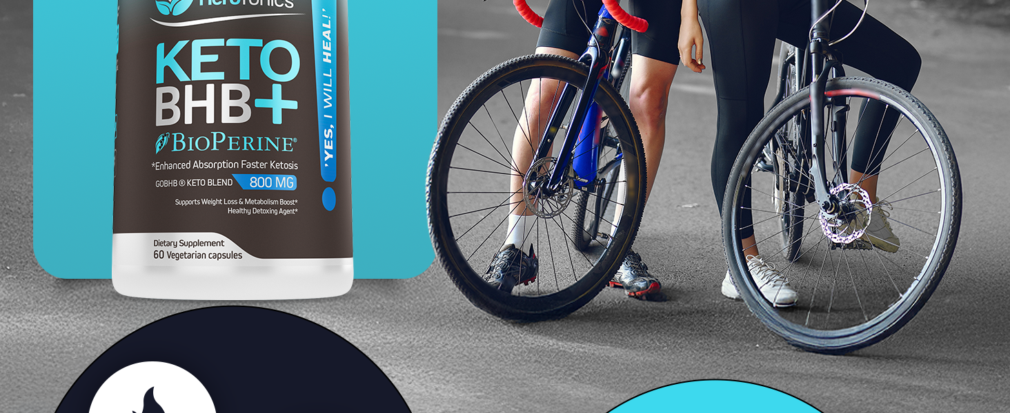 Herbtonics Keto BHB+ BioPerine Keto Pills, Exogenous Ketones for Ketosis Support, Weight Management, GLP‑1 Support, Energy & Mental Focus, Vegan Friendly Non‑GMO Formula. 60 Vegan Capsules Fast Ketosis & Fat Fuel. Enhanced Absorption. Energy & Focus. Cravings Control.