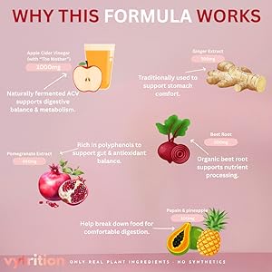 Apple Cider Vinegar Gummies Sugar Free – ACV Gummies with The Mother 1000mg – Keto Friendly – Vegan – Supports Appetite Control & Weight Management – Organic Beetroot – 30 Day Supply acv gummies organic