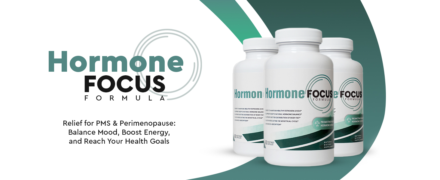 Hormone Focus – Estrogen Balance for Women - DIM Supplement with Diindolylmethane, Calcium D-Glucarate & BioPerine – Supports Hormonal Health, Mood, Energy, Mental Clarity, Clear Skin & Weight JJ Smith Hormone Focus DIM supplement for estrogen balance and hormonal health women